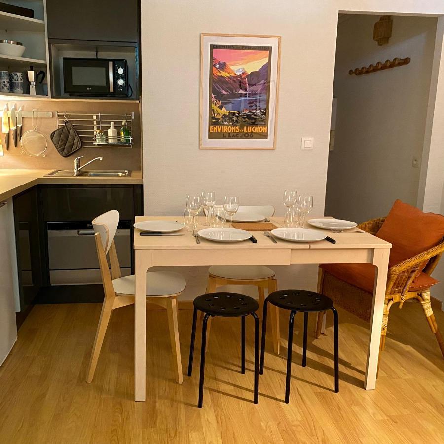 Newly Renovated Ground Floor Apartment Close To Thermes Bagnères-de-Luchon المظهر الخارجي الصورة